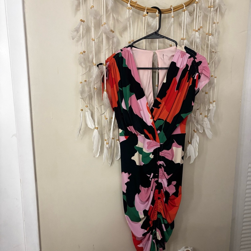 Colorful Abstract Women's Dress